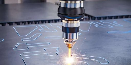 برش لیزر فایبر